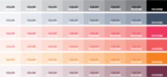 Standard ink colors